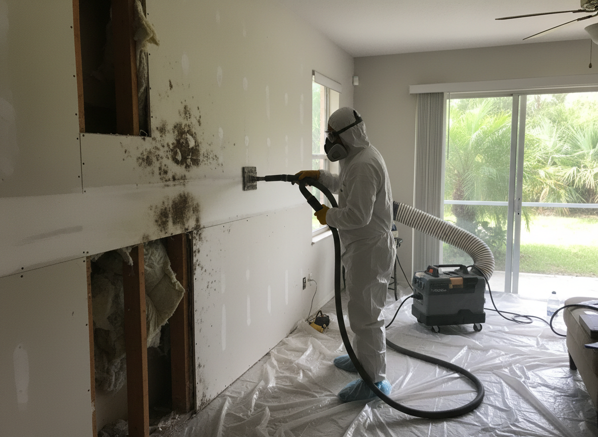 Water Damage Restoration in Moorings, FL 34102