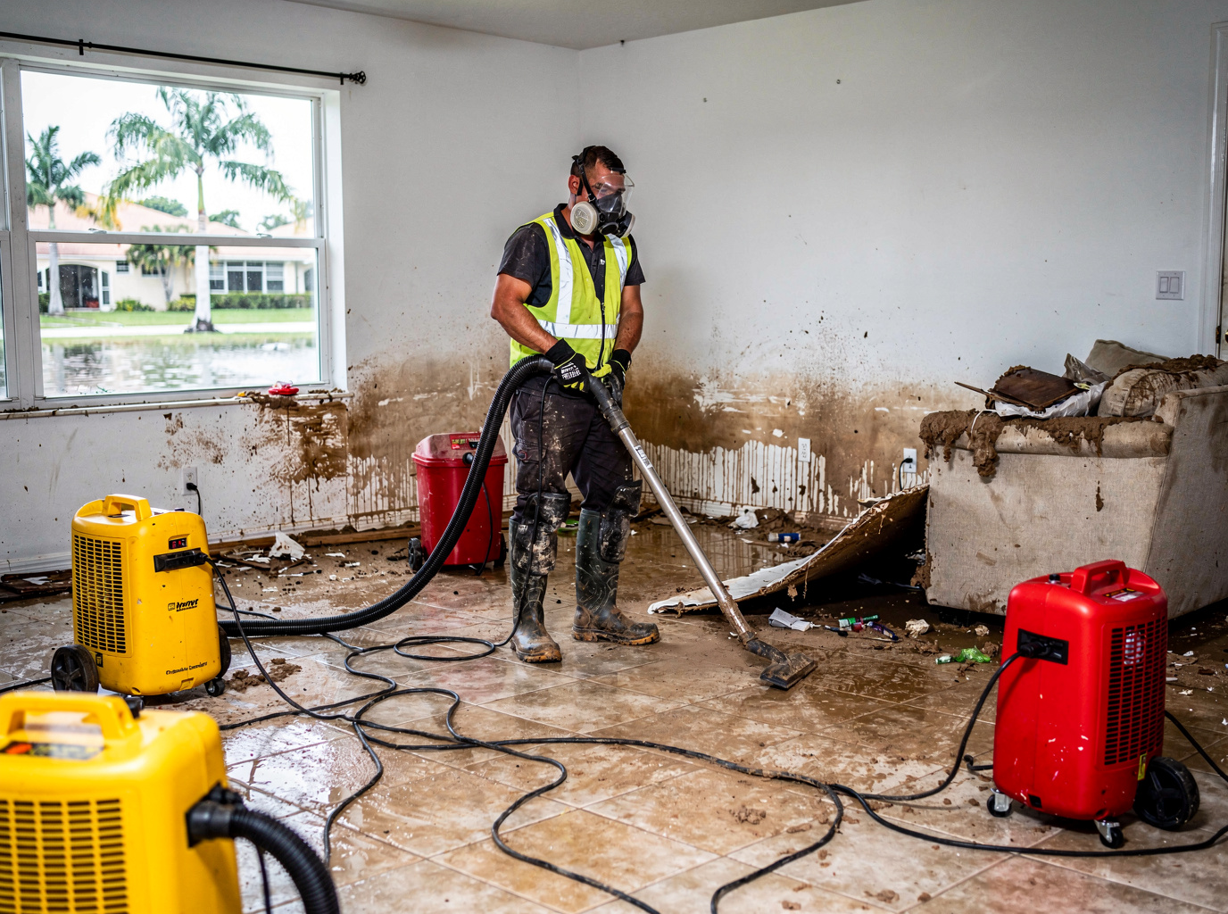Flood Damage Cleanup in Naples, FL